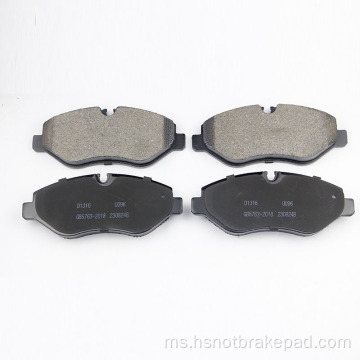 D1316 Mercedes Ling Pad Brake Seramik Depan